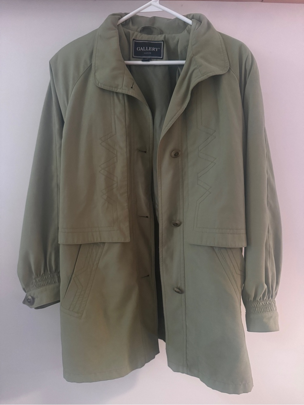 Gallery Olive Green Lightweight Jacket